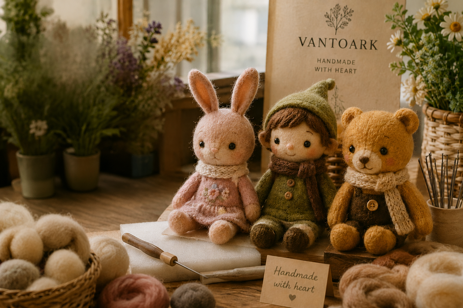 Why Handmade Felt Dolls Feel More Special Than Mass-Produced Toys